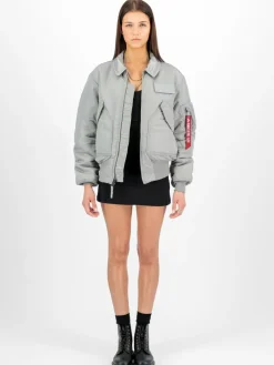 Alpha Industries Jacken & Westen*Unisex Bomberjacke silber uni