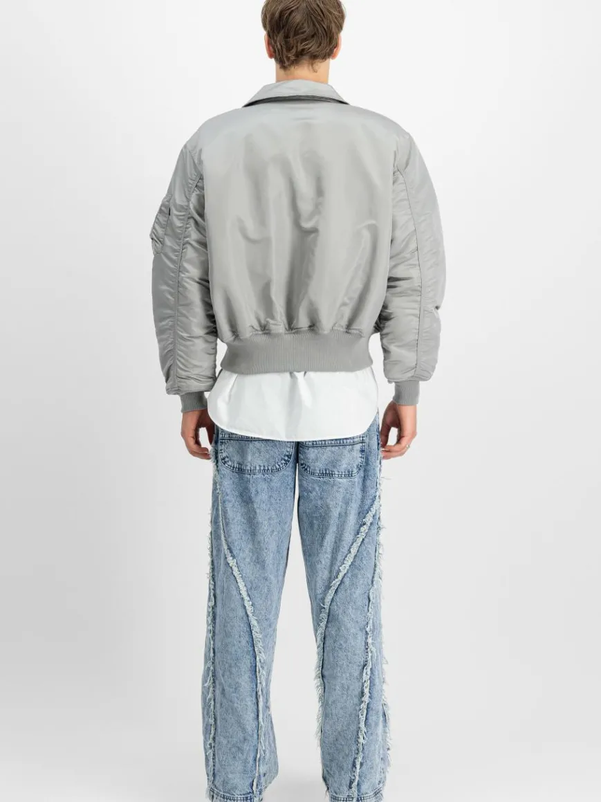 Alpha Industries Jacken & Westen*Unisex Bomberjacke silber uni