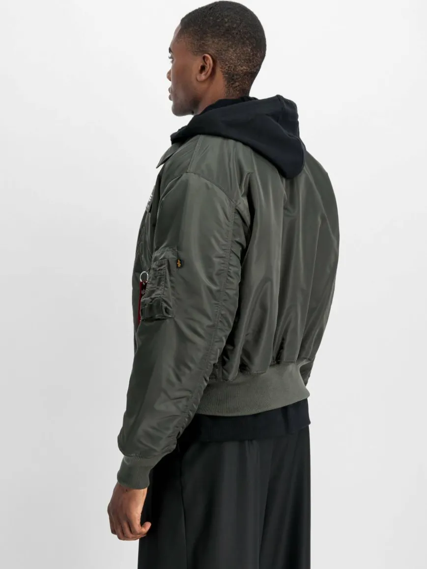 Alpha Industries Jacken & Westen*Unisex Bomberjacke grau uni