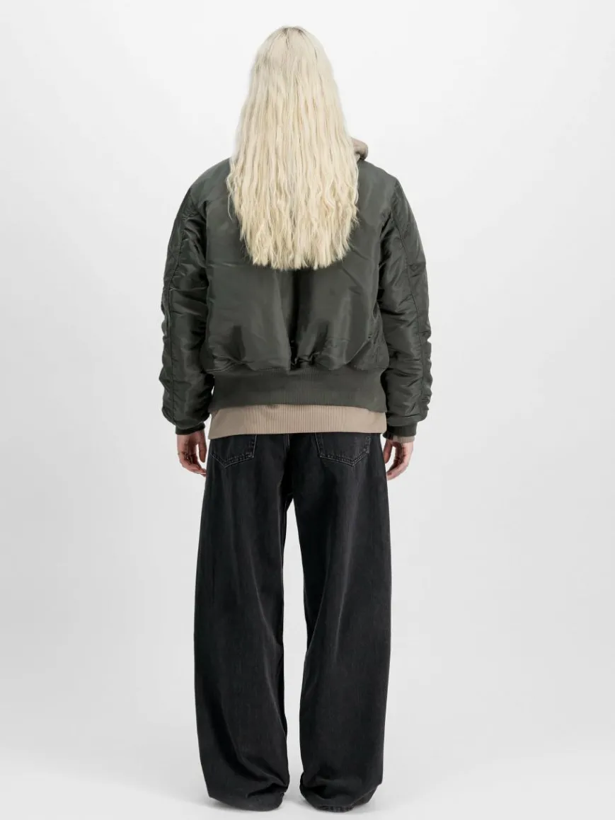 Alpha Industries Jacken & Westen*Unisex Bomberjacke grau uni