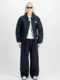 Alpha Industries Jacken & Westen*Unisex Bomberjacke blau uni