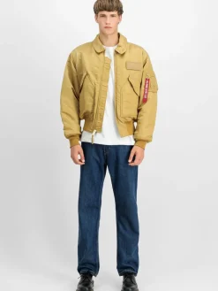 Alpha Industries Jacken & Westen*Unisex Bomberjacke gold uni