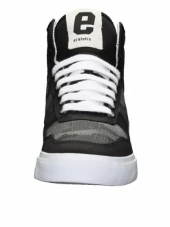 Ethletic Sneaker*Unisex Canvas Sneaker schwarz gemustert