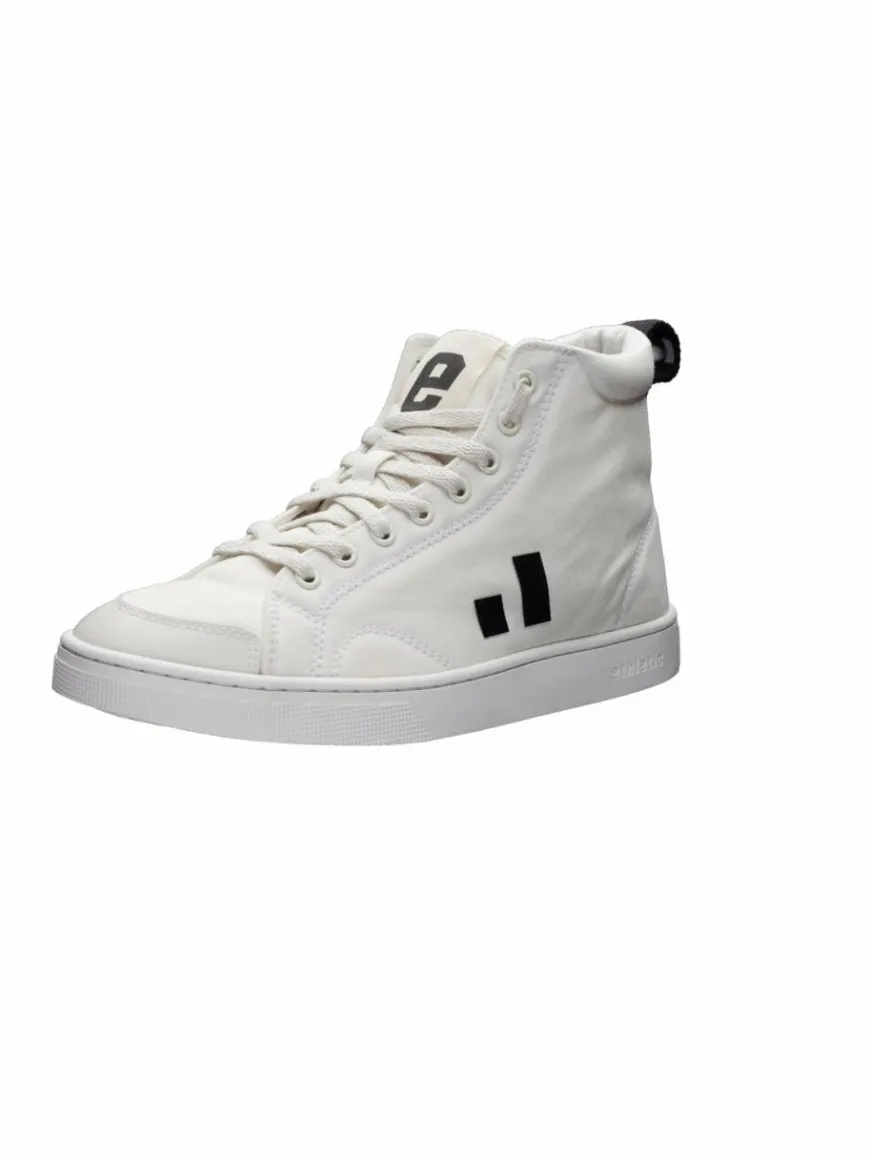 Ethletic Sneaker*Unisex Canvas Sneaker weiß gemustert