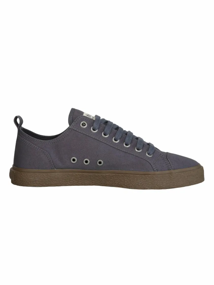 Ethletic Sneaker*Unisex Canvas Sneaker grau uni
