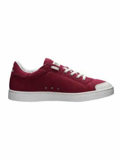Ethletic Sneaker*Unisex Canvas Sneaker rot gemustert