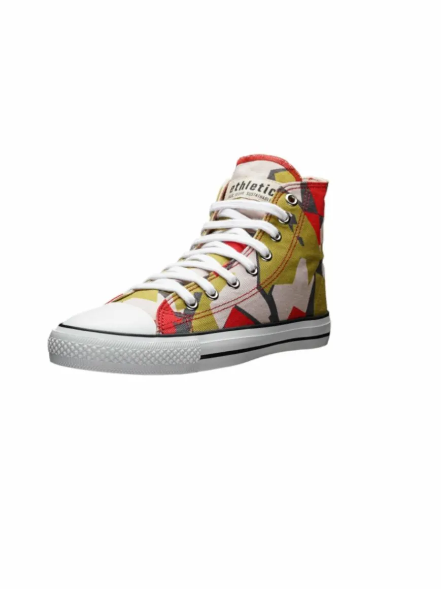 Ethletic Sneaker*Unisex Canvas Sneaker mehrfarbig gemustert