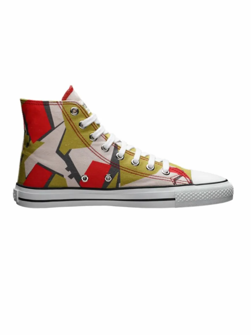 Ethletic Sneaker*Unisex Canvas Sneaker mehrfarbig gemustert