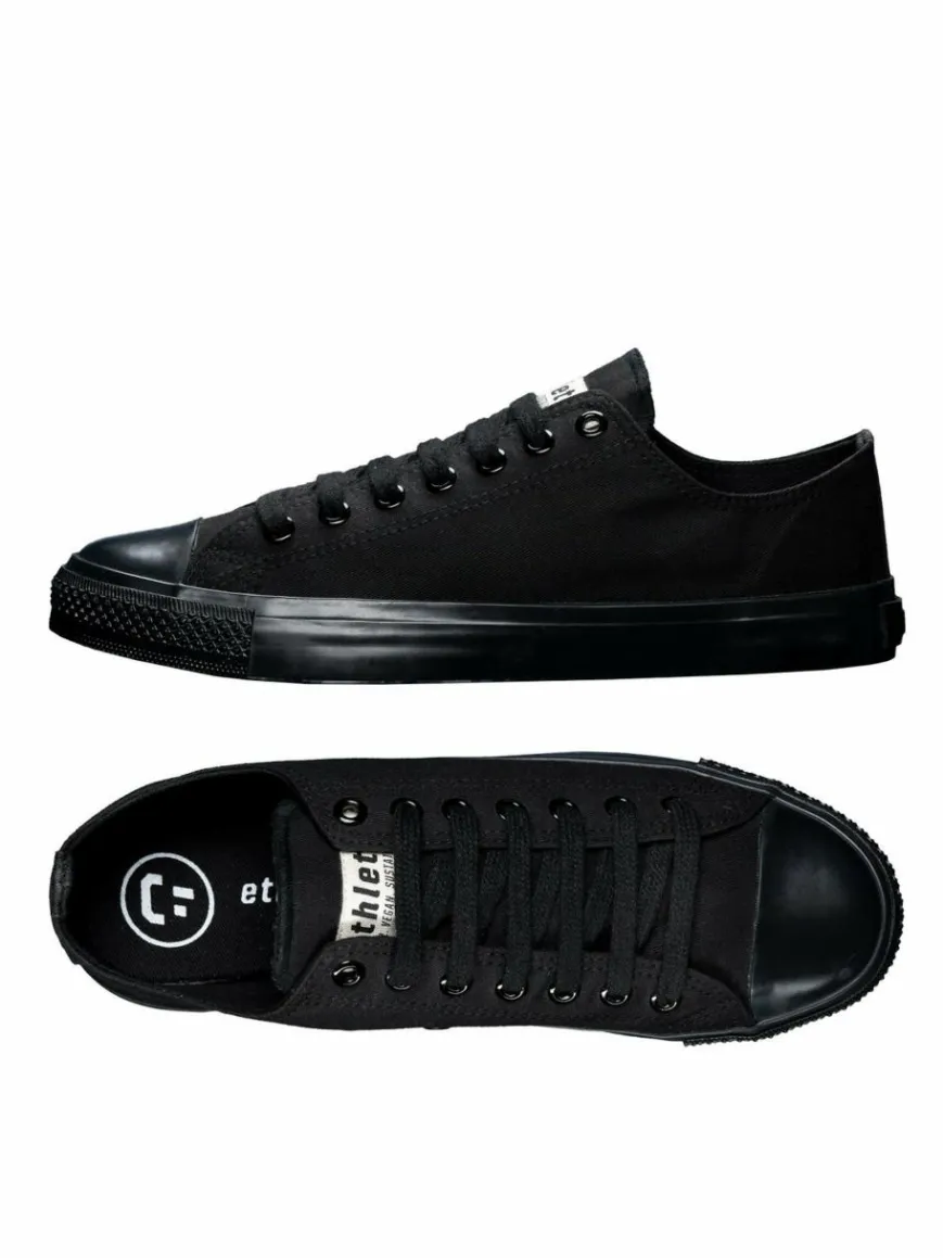 Ethletic Sneaker*Unisex Canvas Sneaker schwarz uni