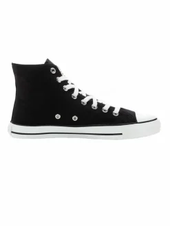 Ethletic Sneaker*Unisex Canvas Sneaker schwarz uni