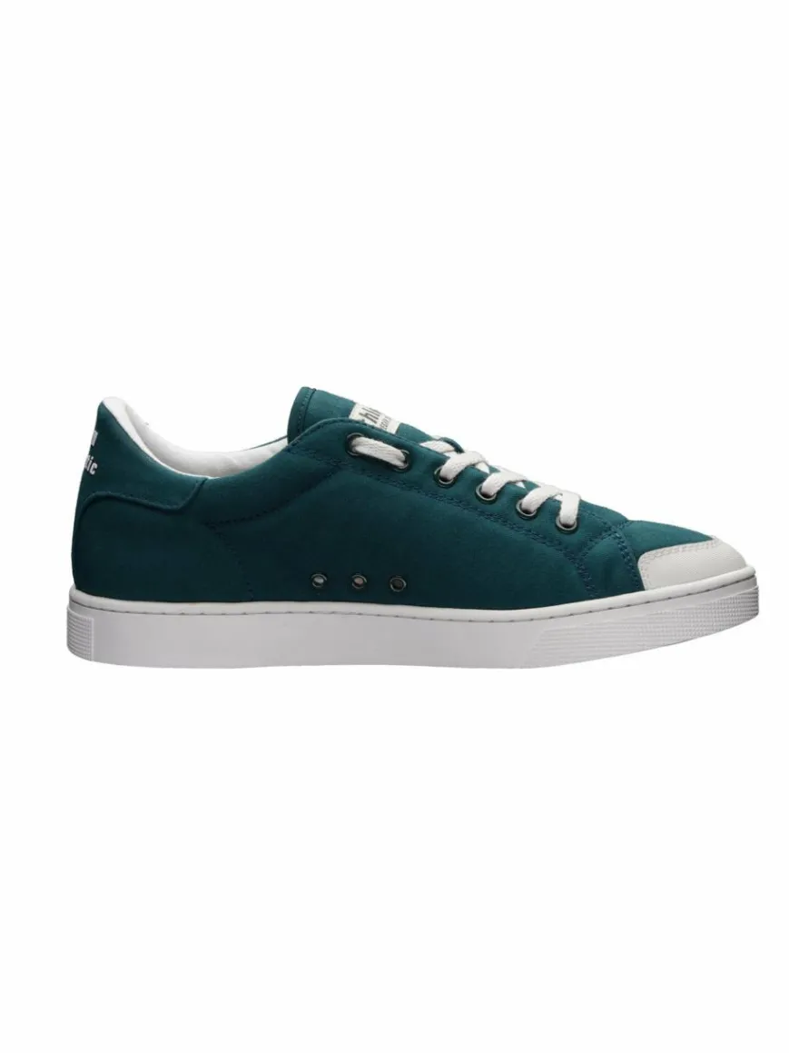 Ethletic Sneaker*Unisex Canvas Sneaker grün gemustert