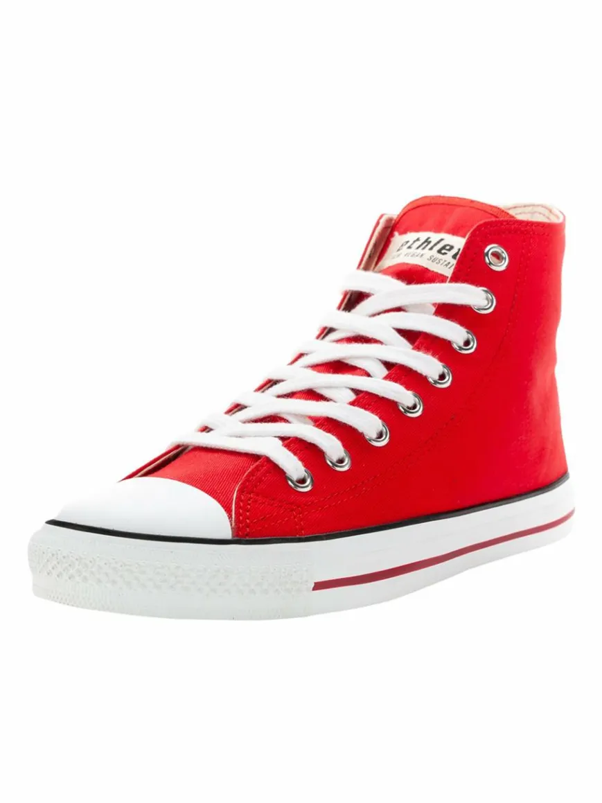 Ethletic Sneaker*Unisex Canvas Sneaker rot uni
