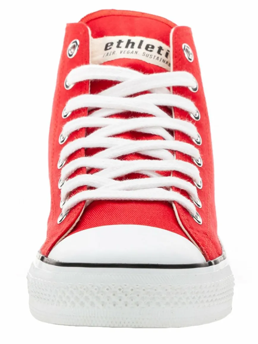 Ethletic Sneaker*Unisex Canvas Sneaker rot uni