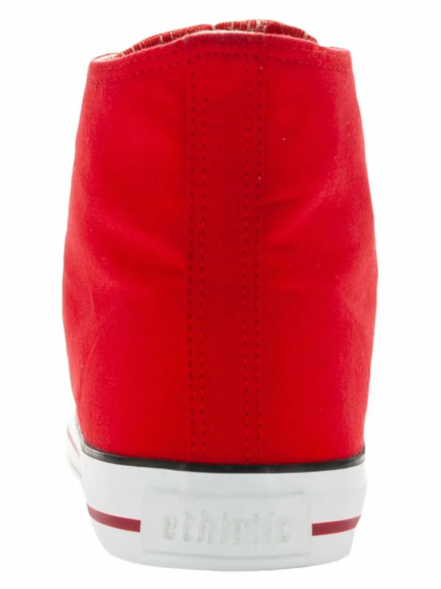 Ethletic Sneaker*Unisex Canvas Sneaker rot uni