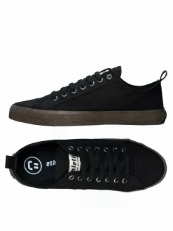 Ethletic Sneaker*Unisex Canvas Sneaker schwarz uni