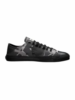 Ethletic Sneaker*Unisex Canvas Sneaker schwarz gemustert