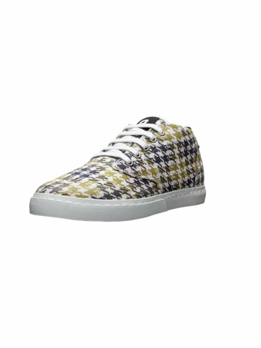 Ethletic Sneaker*Unisex Canvas Sneaker grün gemustert