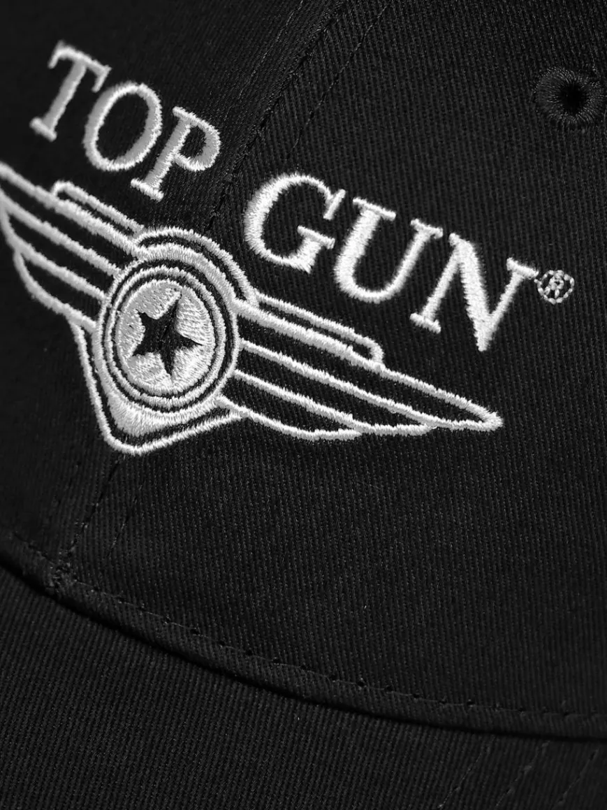Topgun Mützen & Hüte*Unisex Cap Snapback schwarz uni