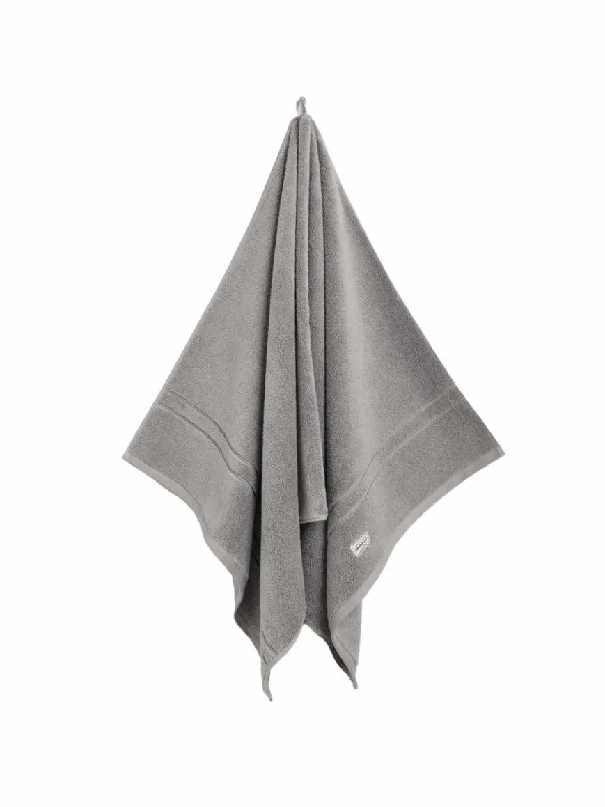 Gant Heimtextilien*Unisex Duschtuch 1er Pack grau uni