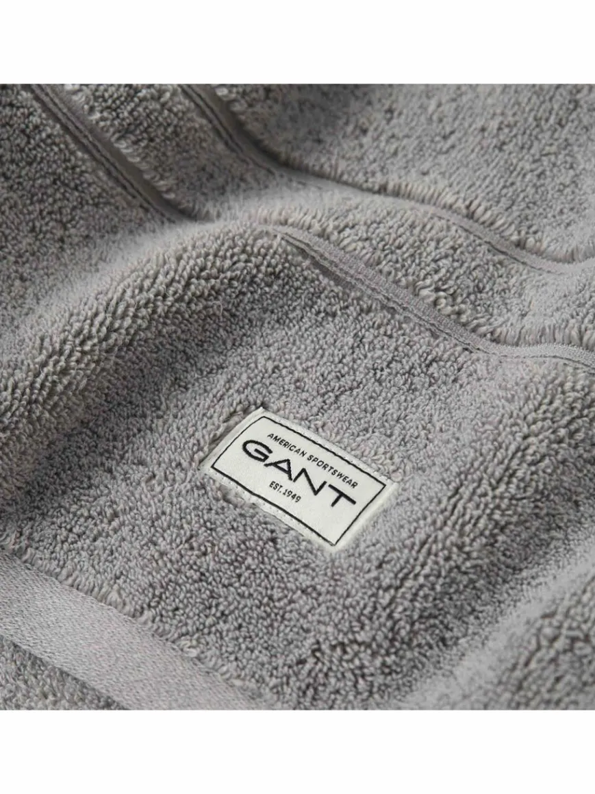 Gant Heimtextilien*Unisex Duschtuch 1er Pack grau uni
