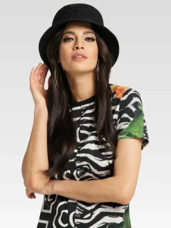 Carlo Colucci Mützen & Hüte*Unisex Fischerhut - Cormetti schwarz uni