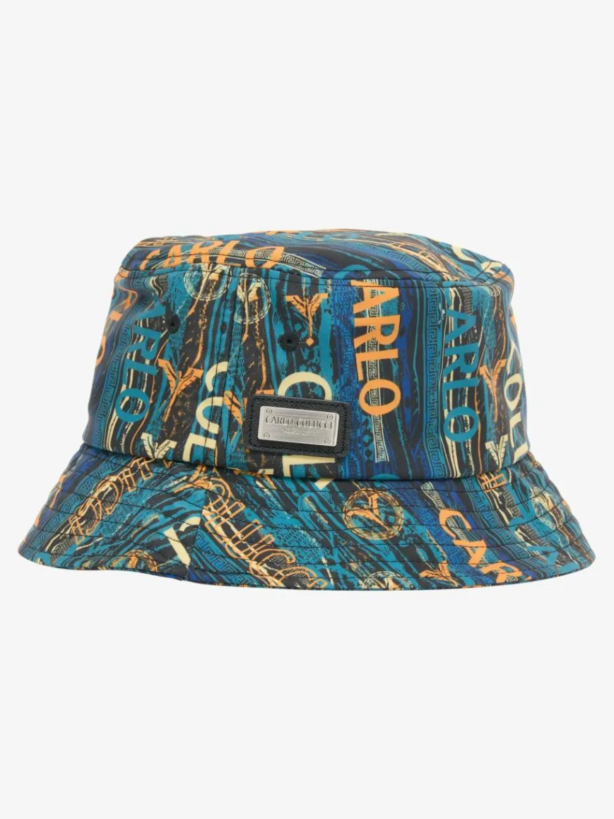 Carlo Colucci Mützen & Hüte*Unisex Fischerhut - De Joannon mehrfarbig bedruckt