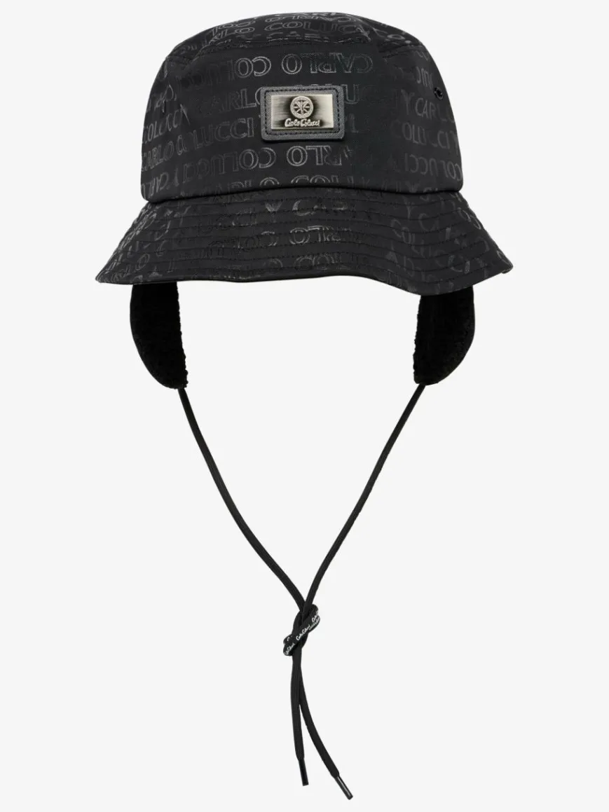 Carlo Colucci Mützen & Hüte*Unisex Fischerhut - Dignani schwarz uni