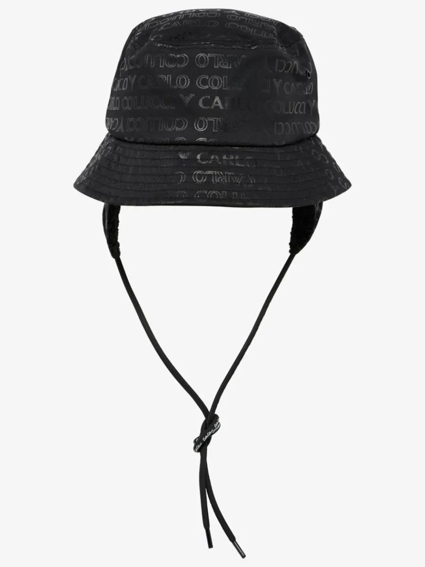 Carlo Colucci Mützen & Hüte*Unisex Fischerhut - Dignani schwarz uni