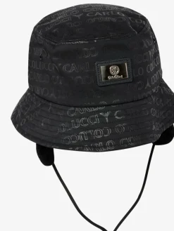 Carlo Colucci Mützen & Hüte*Unisex Fischerhut - Dignani schwarz uni