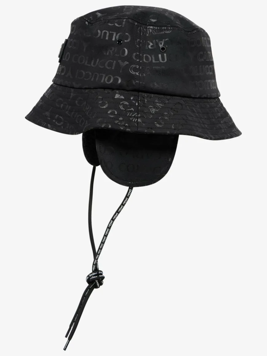 Carlo Colucci Mützen & Hüte*Unisex Fischerhut - Dignani schwarz uni