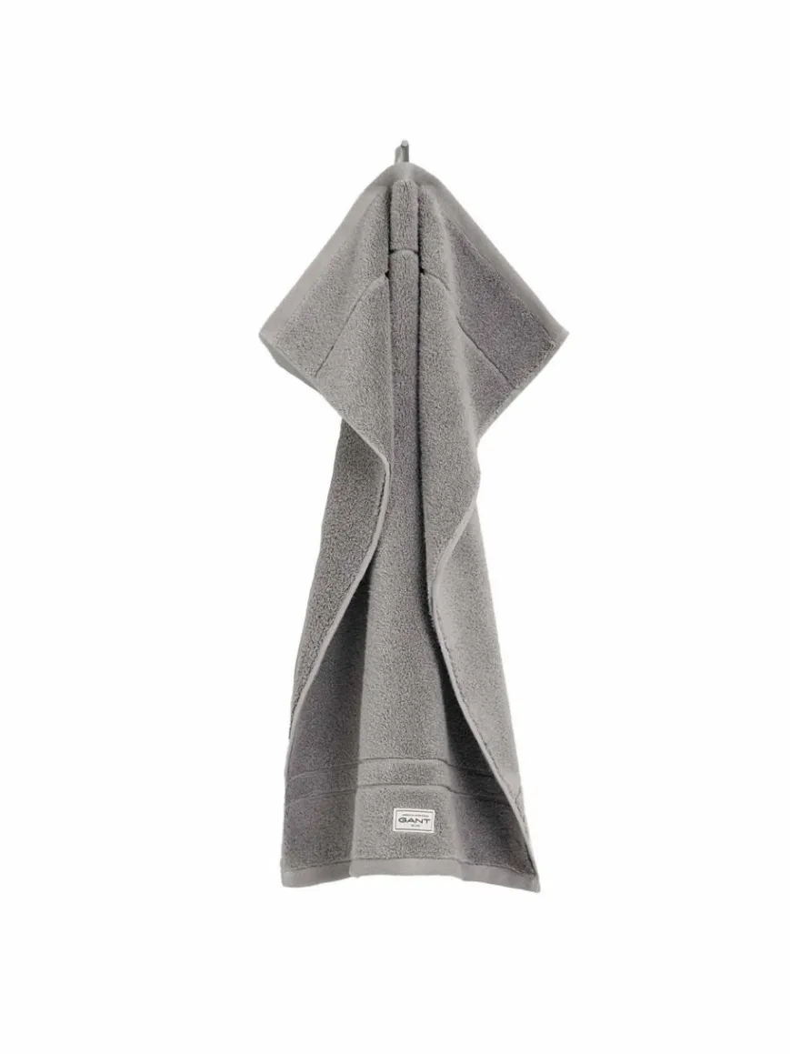 Gant Heimtextilien*Unisex Gästetuch 1er Pack grau uni