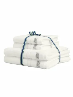 Gant Heimtextilien*Unisex Handtuch 4er Pack weiß uni
