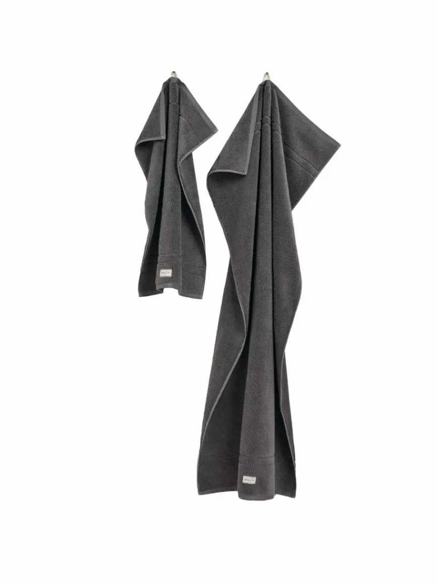 Gant Heimtextilien*Unisex Handtuch 4er Pack grau uni