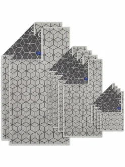 Villeroy & Boch Heimtextilien*Unisex Handtuch 1er Pack, 10er Pack grau gemustert