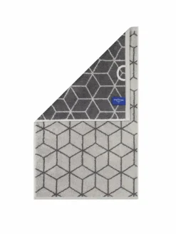 Villeroy & Boch Heimtextilien*Unisex Handtuch 1er Pack, 10er Pack grau gemustert