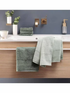 Villeroy & Boch Heimtextilien*Unisex Handtuch 1er Pack, 10er Pack grün uni