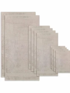 Villeroy & Boch Heimtextilien*Unisex Handtuch 1er Pack, 10er Pack taupe uni