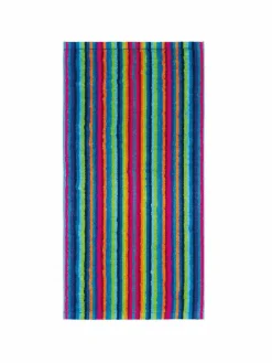 Cawö Heimtextilien*Unisex Handtuch 1er Pack, 10er Pack mehrfarbig gestreift