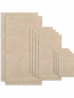 Villeroy & Boch Heimtextilien*Unisex Handtuch 1er Pack, 10er Pack braun uni