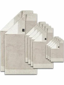 Cawö Heimtextilien*Unisex Handtuch 1er Pack, 10er Pack sand uni