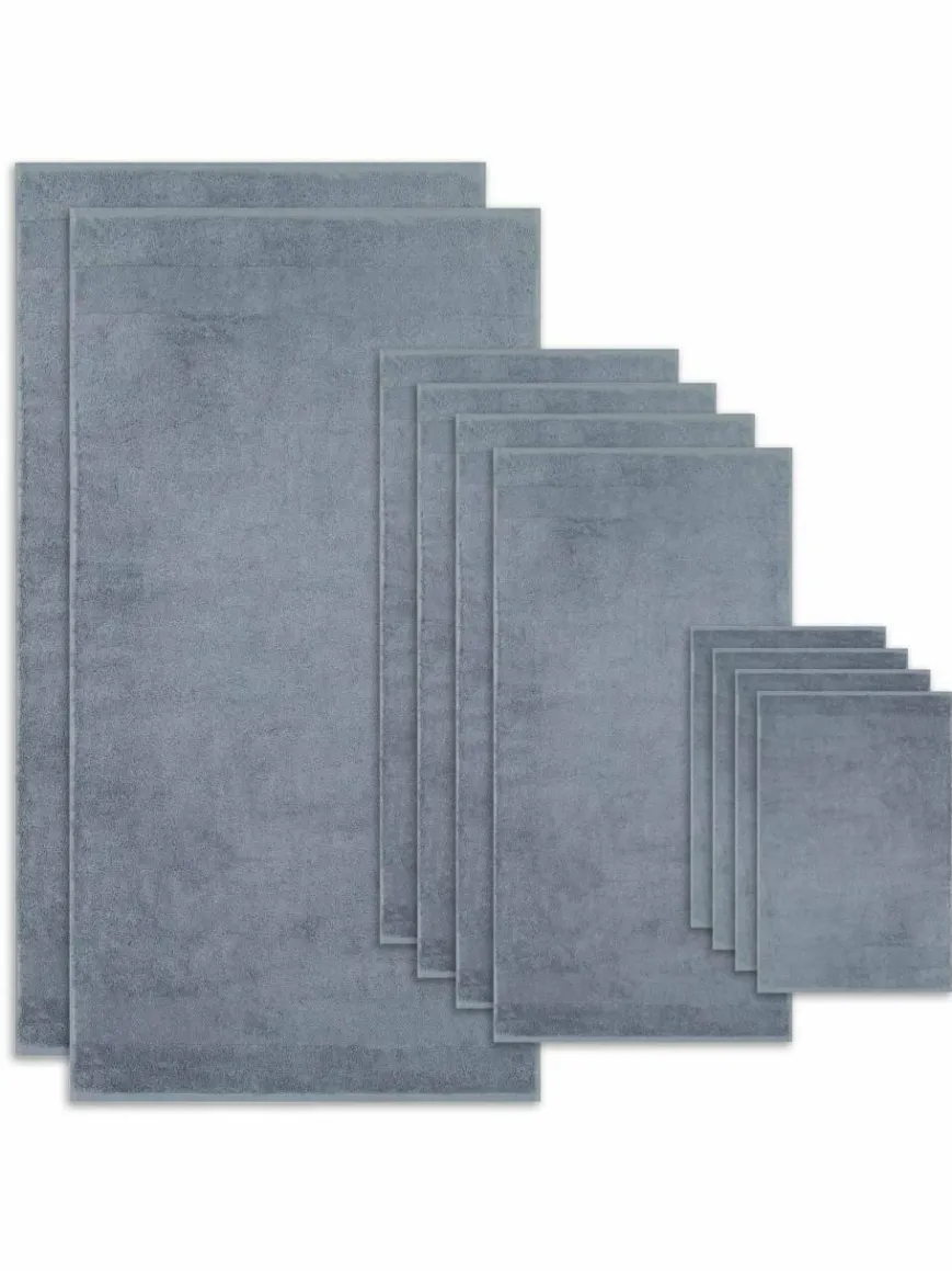 Villeroy & Boch Heimtextilien*Unisex Handtuch 1er Pack, 10er Pack blau uni