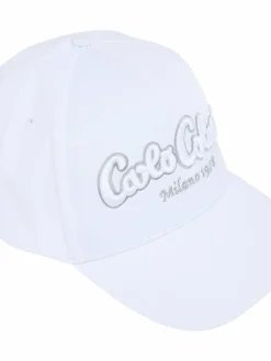 Carlo Colucci Mützen & Hüte*Unisex, Herren Baseball Cap - Egli weiß uni