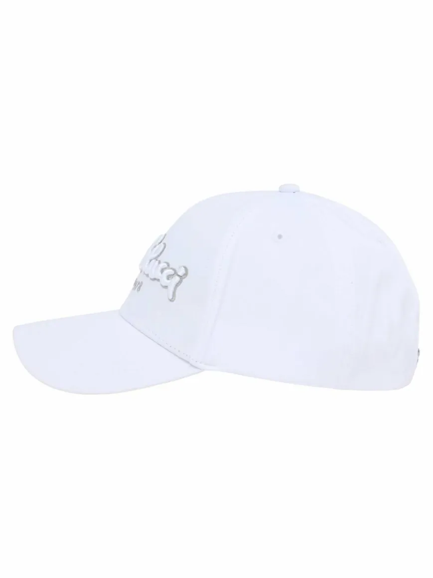 Carlo Colucci Mützen & Hüte*Unisex, Herren Baseball Cap - Egli weiß uni