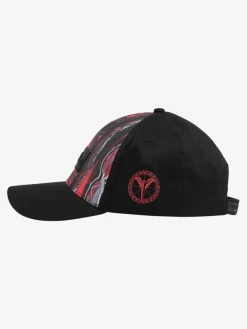 Carlo Colucci Mützen & Hüte*Unisex, Herren Baseball Cap - Deanesi rot gemustert