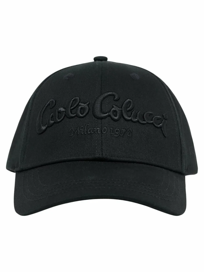 Carlo Colucci Mützen & Hüte*Unisex, Herren Baseball Cap - Elezi schwarz uni