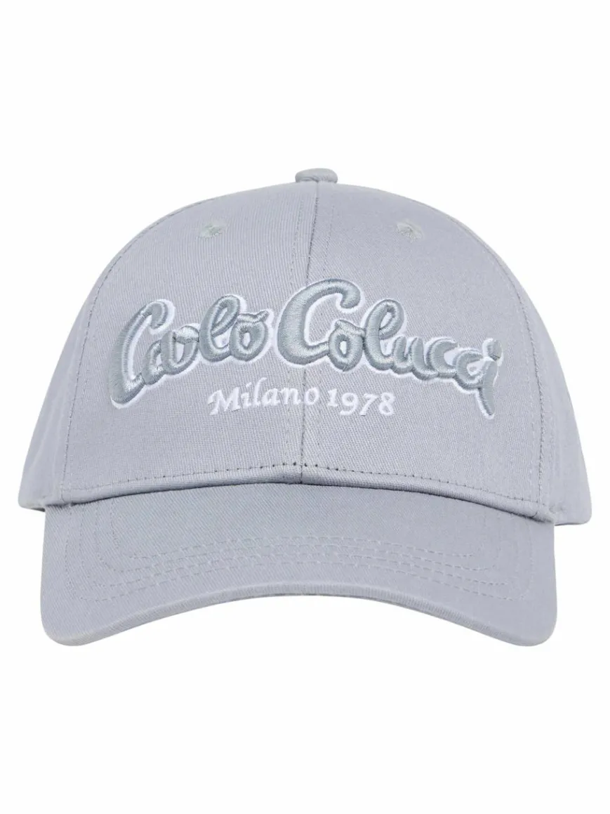 Carlo Colucci Mützen & Hüte*Unisex, Herren Baseball Cap - Elezi grau uni