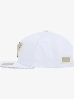 Carlo Colucci Mützen & Hüte*Unisex, Herren Snapback Cap - Comai weiß uni