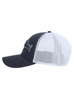 Carlo Colucci Mützen & Hüte*Unisex, Herren Trucker Cap - Dujanic weiß uni