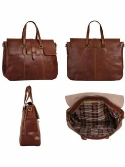 piké Taschen & Rucksäcke*Unisex Reisetasche braun uni