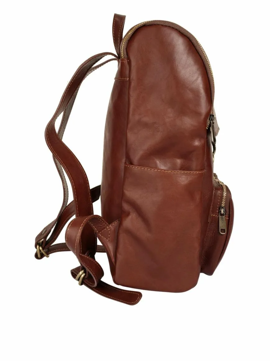 piké Taschen & Rucksäcke*Unisex Rucksack braun uni
